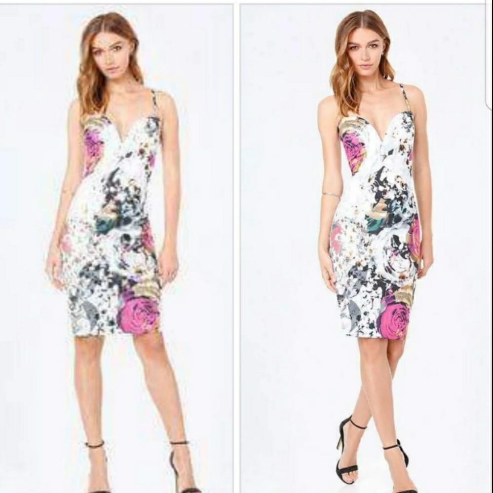Bebe floral dress